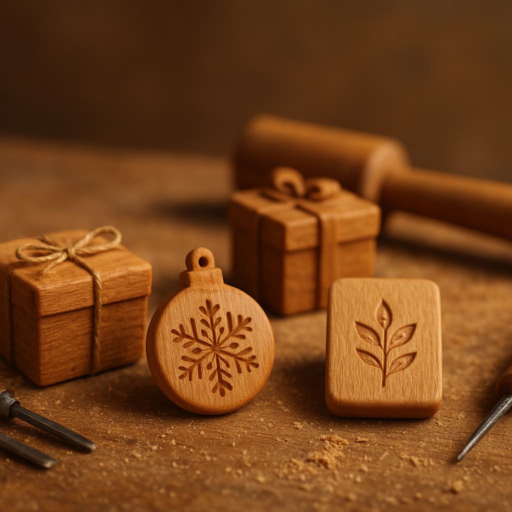 Handgefertigte Holzgeschenke